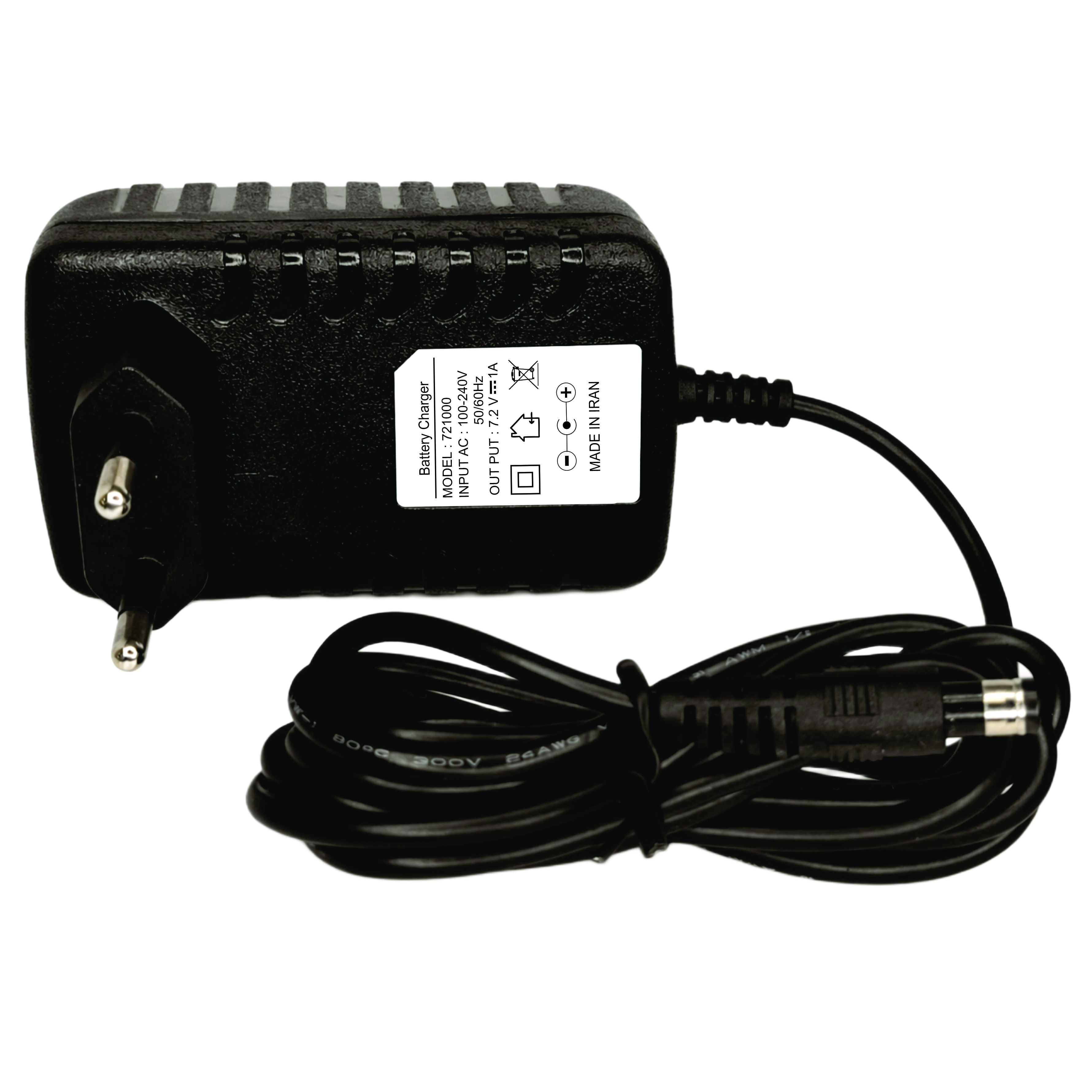 شارژر باتری  6 ولت سیلد اسید و متال هالید  / 7.2V-1A -DIPOLE
